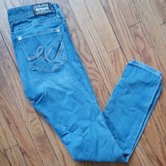 💙 Express skinny Jeans 💙 - Picture 1 of 8